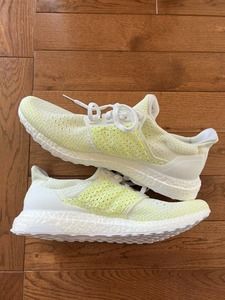 Adidas Ultraboost Neon White Primeknit Running Shoes Mens 11